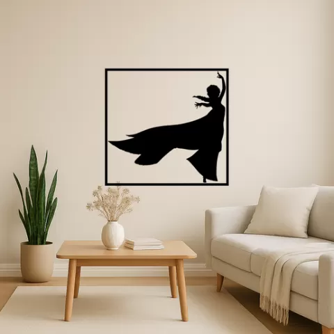 The Phantom The Phantom Frixia Wall Art Framed
