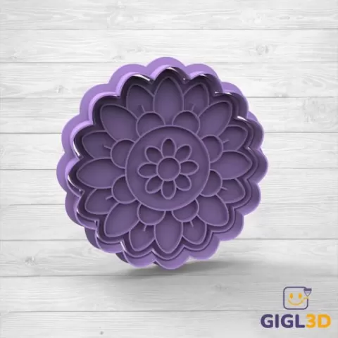 Mandala 7 Cutter and Stamp