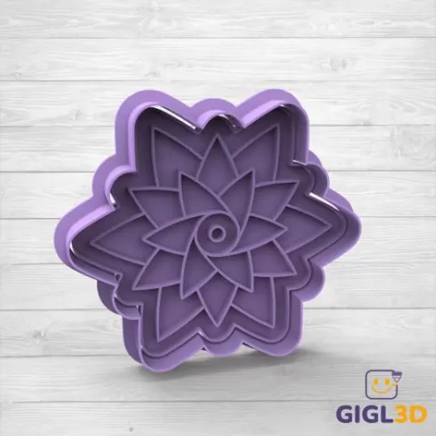 Mandala Cutter and Stamp 1