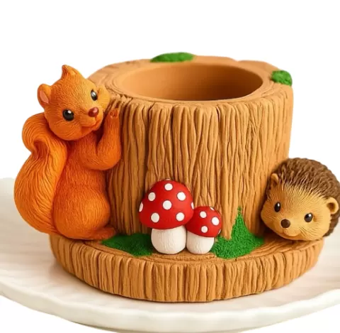 Tree squirrel pot
