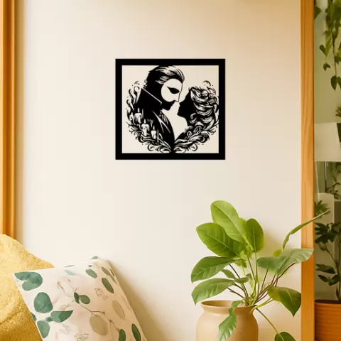 The Phantom The Phantom Frixia Wall Art Framed