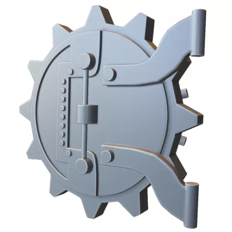 Steampunk Vault Door