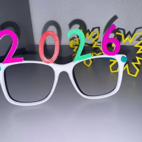 Christmas glasses