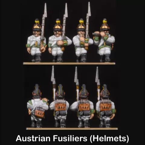 6-15mm Austrian Line Infantry (Fusiliers & Grenadiers) (1798-1809) NAP-AU-1 by Turner Miniatures