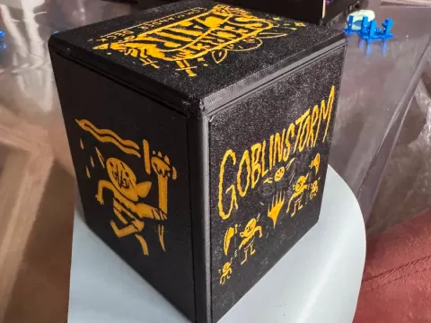 Goblinstorm MTG Deck Box Compartment | 100 Cards
