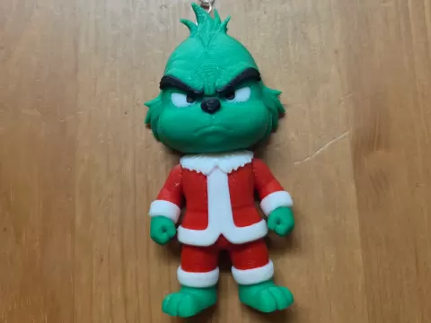 Grinch Keyring