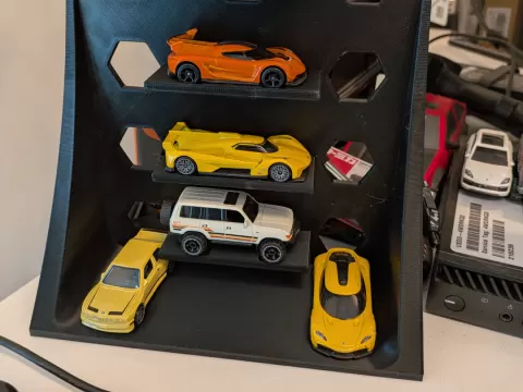 Small Model Car Display Stacker