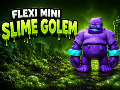 Flexi Mini Slime Golem