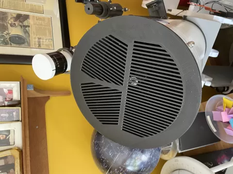 Bahtinov Mask for 8" f/6 telescope