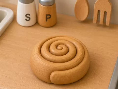 Zimtschnecke Spielgebäck Kinderküche & Kaufladen