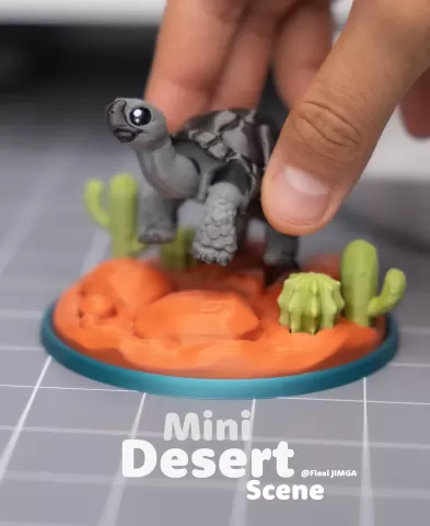 Mini Desert Diorama