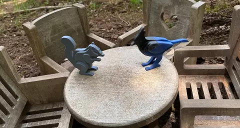 Decoy Squirrel