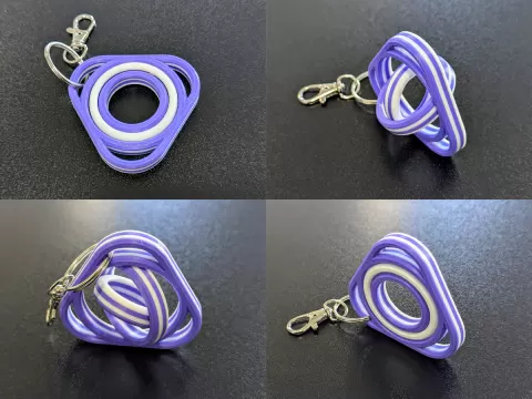Triangle Gyro Fidget 4 Sizes