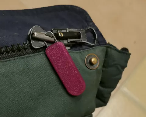 Large Paperclip Zipper Pull
