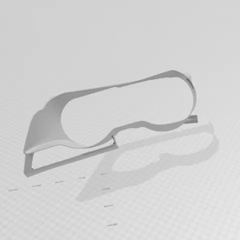 BMW E46 M3 Coupe Headlight Inner Shroud