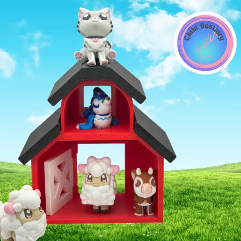 Barn Display by ChibiBestiary