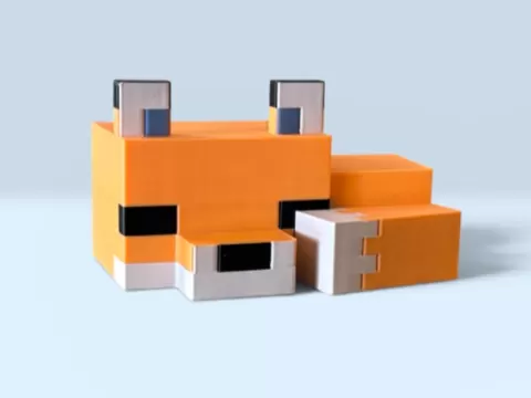 Sleeping Fox Minecraft