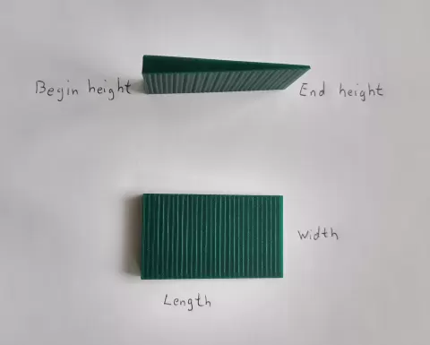 Customizable Wedge