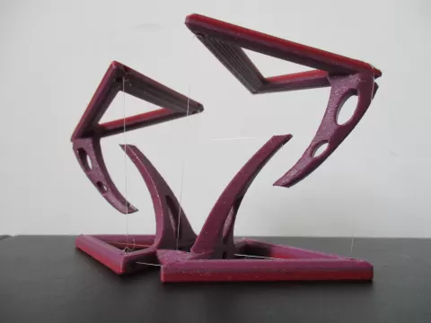 Dual Tensegrity - Connected Structures