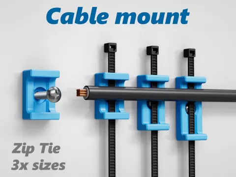 Cable Mount Zip Tie