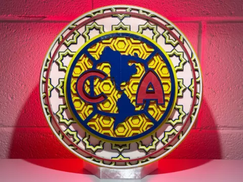 Club América Dimensional Mosaic