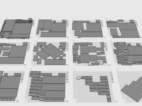 Square Bases and trays for wargames