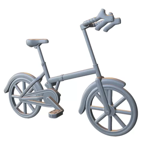 Compact City Bicycle