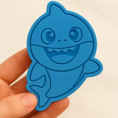 Baby Shark cookie cutter