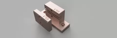 Prusa MK3s y-axis belt holder - GT2