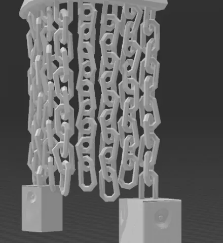 Chained Knight shoulder