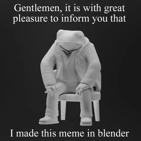 Gentlemen toad meme