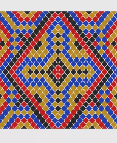 Ogee Inspired Textile - Two sizes