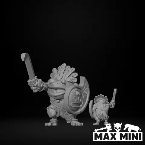 Frog Warchief by Max Mini