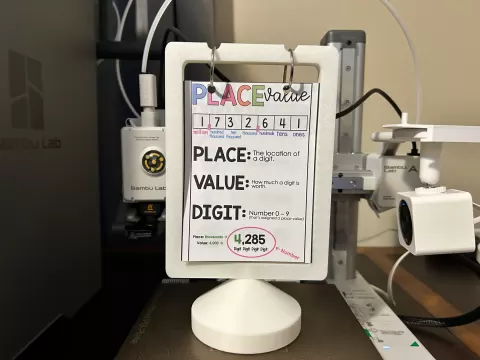 Mini Anchor Chart Holder