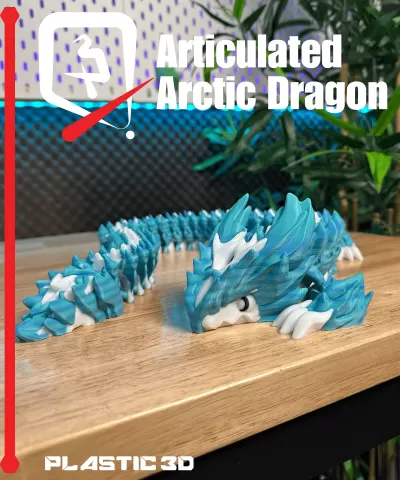 Elder Articulated Arctic Dragon