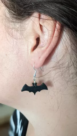 Bat Earrings