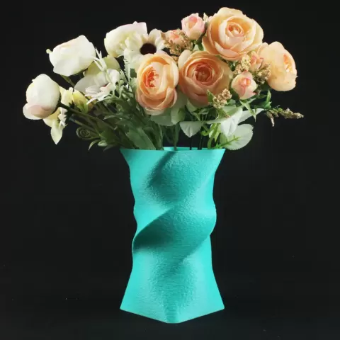 The Pillar Vase STL 3D Print File, Home Decor Vase for Plants and Flowers, Digital Download