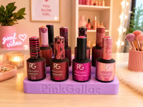 PinkGellac UV Gel Display – 12 Vakken