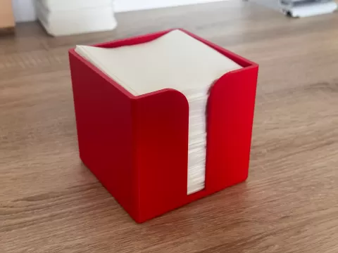 Notizzettel Box / Zettelbox / Putztuch Box