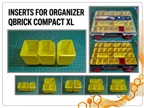 Inserts for Qbrick Compact XL Organizer