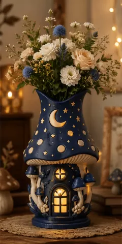 Limestone Garden Sculptural Vase
