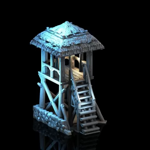Watch Tower - Medieval Town Set by Adrian