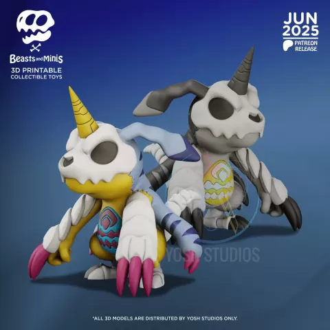 Gabu Boney Beast 3D Printer STL File