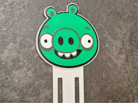 Segnalibro ANGRY BIRDS - Maiale