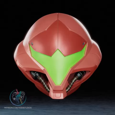 Samus Dread Helmet 3D Printer STL File