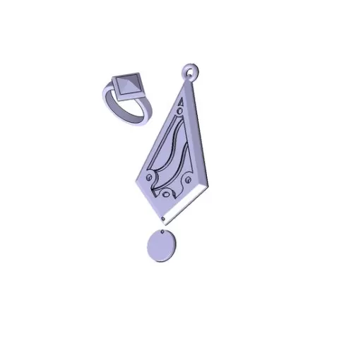 Basim0s pendant and ring (AC MIRAGE)