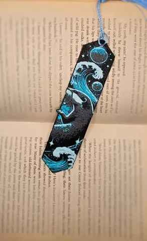 Otterly Adorable Bookmark – Ocean Waves Edition