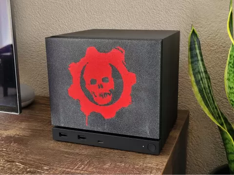 Steam Machine Plate - Gears of War