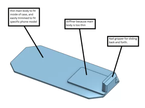 charger dust cover slide able