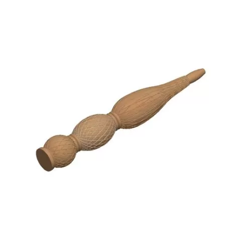 Decorative Patterned Table Leg